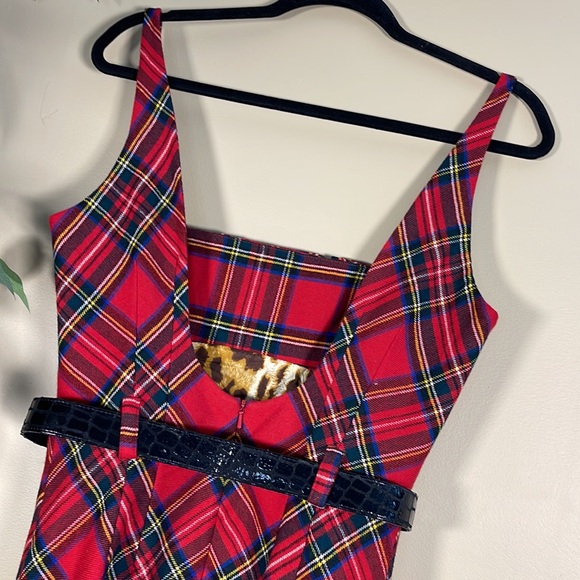 L.A.M.B. TARTAN DRESS - Picture 4 of 17